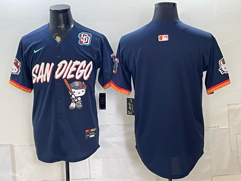 Men San Diego Padres blank blue Nike 2026 MLB Jersey 0828001121